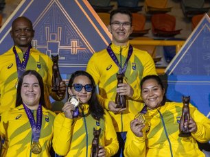Brasil fecha Mundial de halterofilismo com ouro nas equipes femininas